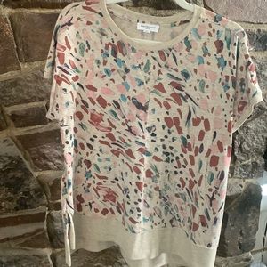 Westbound blouse with patterns